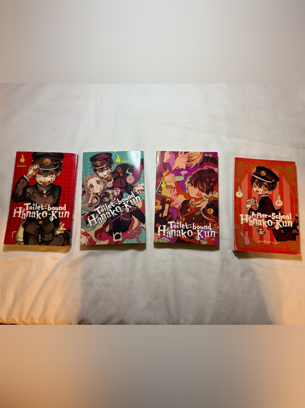 Toilet-bound Hanako-kun Manga Volumes - Colorful Covers